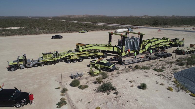 heavy haul cargo and crane services