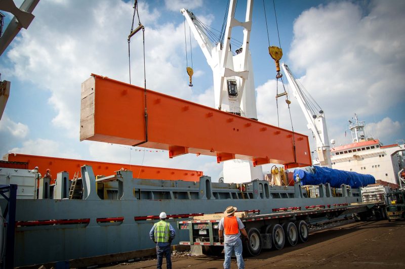 Heavy Haul Project Cargo Gantry Crane Transport