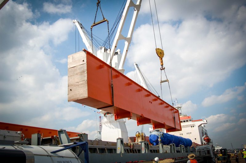 Heavy Haul Project Cargo Gantry Crane Transport