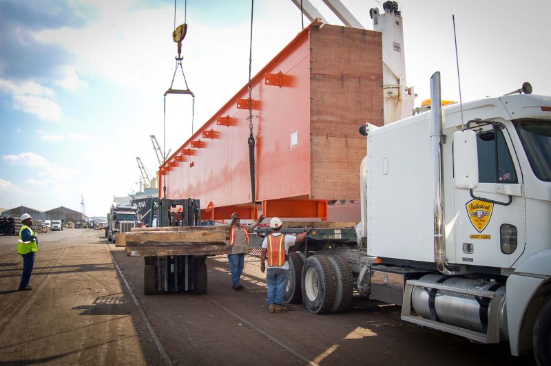 Heavy Haul Project Cargo Gantry Crane Transport