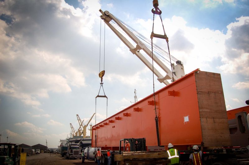 Heavy Haul Project Cargo Gantry Crane Transport