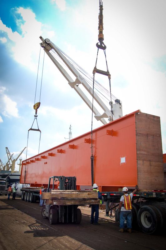 Heavy Haul Project Cargo Gantry Crane Transport