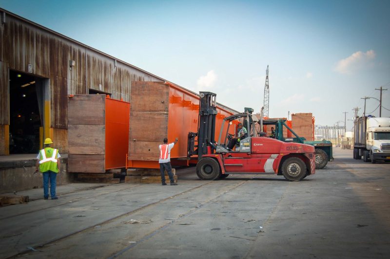 Heavy Haul Project Cargo Gantry Crane Transport