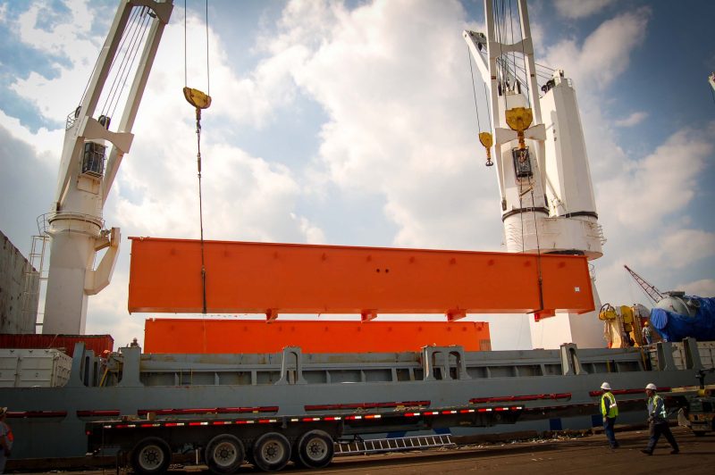 Heavy Haul Project Cargo Gantry Crane Transport