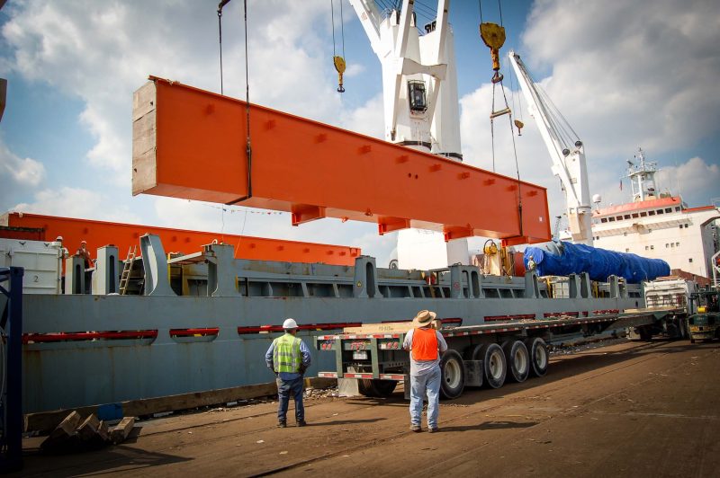 Heavy Haul Project Cargo Gantry Crane Transport
