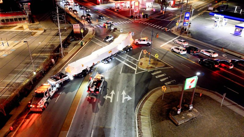 Heavy Haul Specialized Rail Equipment Port of Baltimore to Amtrak