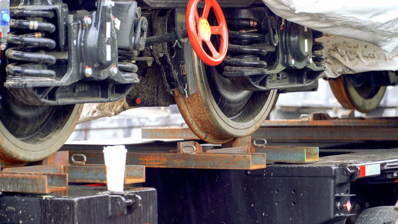 Heavy Haul Specialized Rail Equipment Port of Baltimore to Amtrak