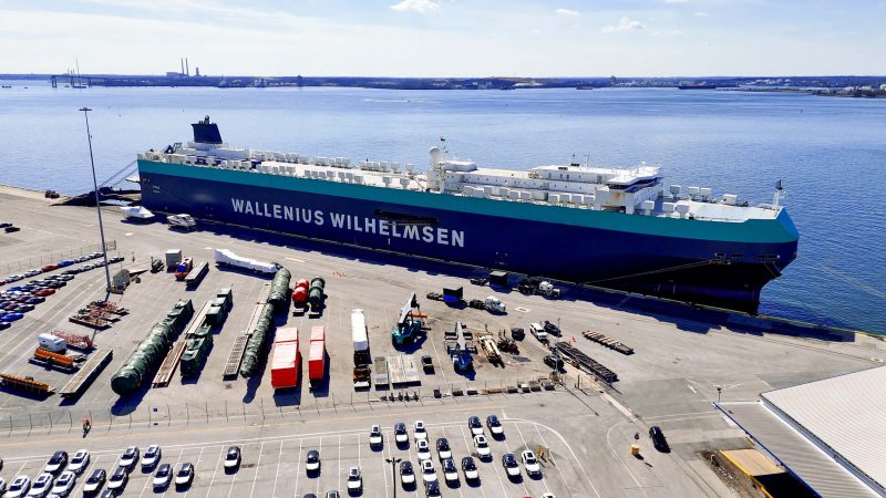 Heavy Haul Specialized Rail Equipment Port of Baltimore to Amtrak