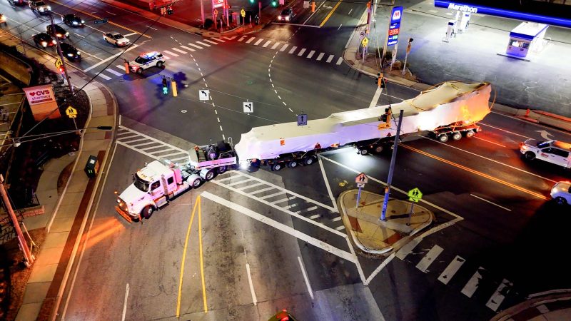 Heavy Haul Specialized Rail Equipment Port of Baltimore to Amtrak