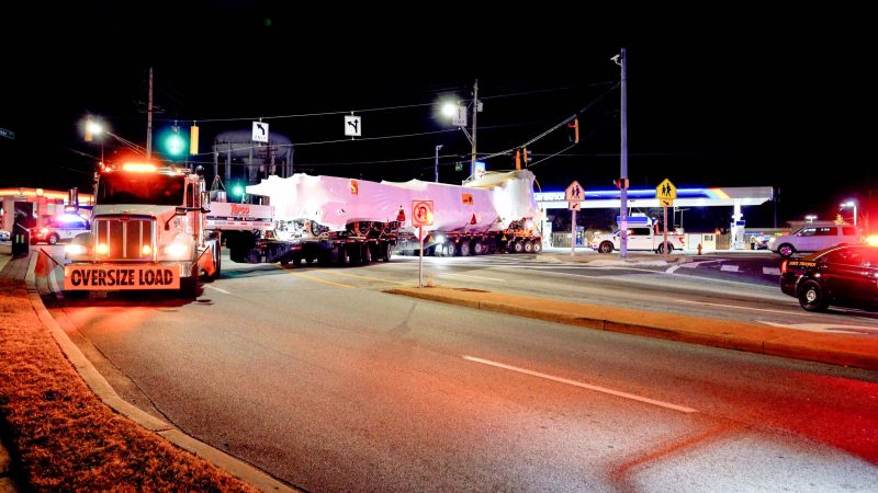 Heavy Haul Specialized Rail Equipment Port of Baltimore to Amtrak