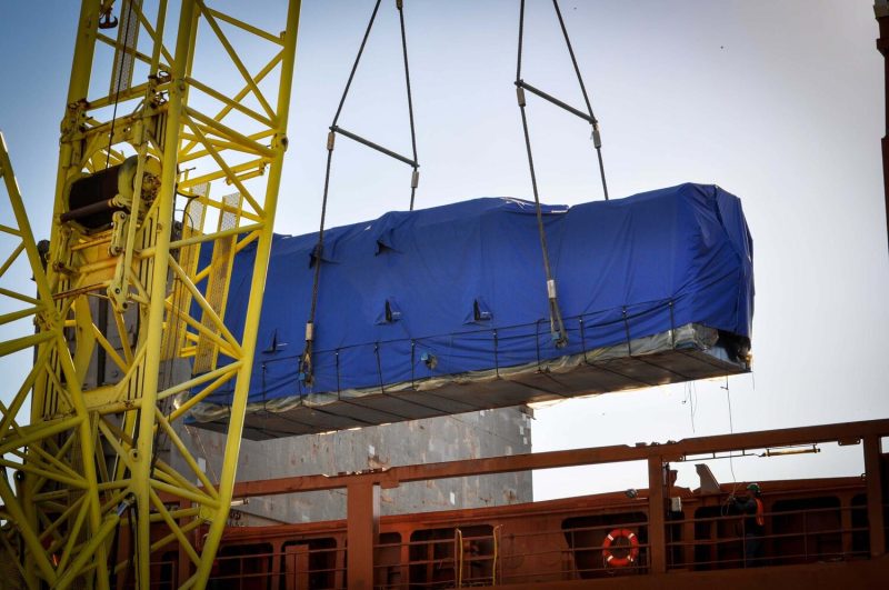 dueal fuel genset logistics heavy haul cargo