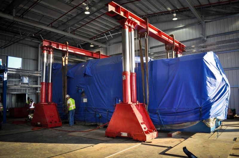 dueal fuel genset logistics heavy haul cargo