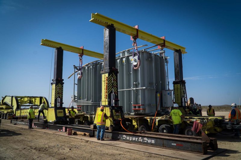 heavy haul cargo - transformer Houston to orla texas