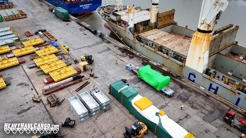 heavy haul dimensional cargo Manchester Terminal Houston, TX