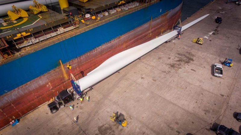 wind blade heavy heavy haul cargo