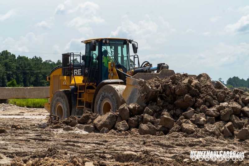 Crushed Concrete Aggregate for Heavy Haul Cargo Operations