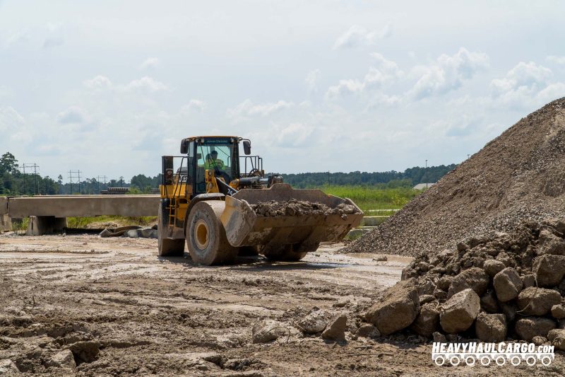 Crushed Concrete Aggregate for Heavy Haul Cargo Operations