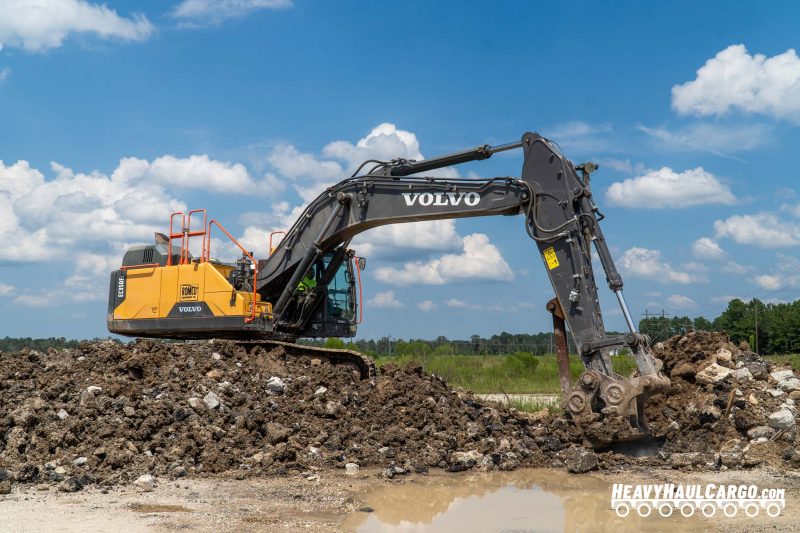 Crushed Concrete Aggregate for Heavy Haul Cargo Operations