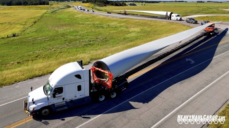 Heavy Haul Cargo Wind Logistics Transport