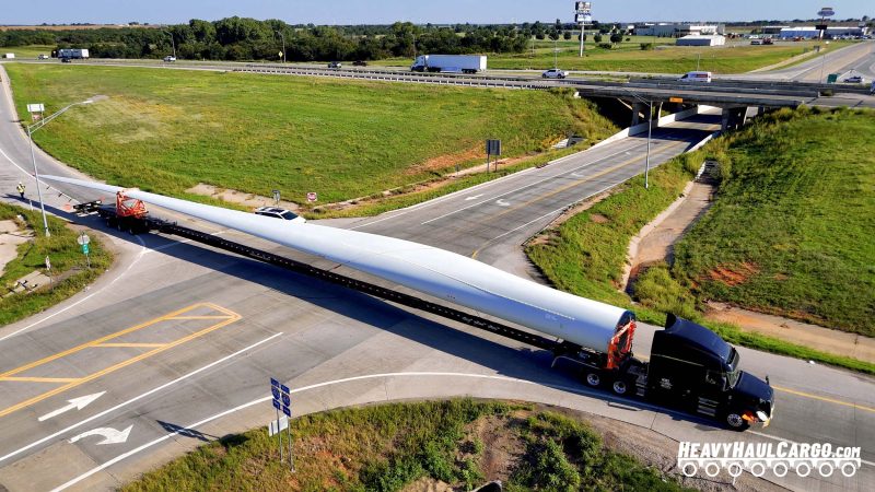 Heavy Haul Cargo Wind Logistics Transport