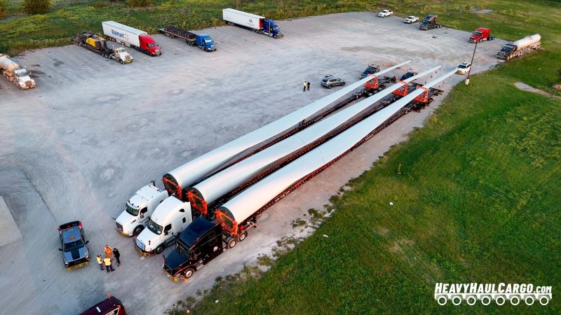 Heavy Haul Cargo Wind Logistics Transport