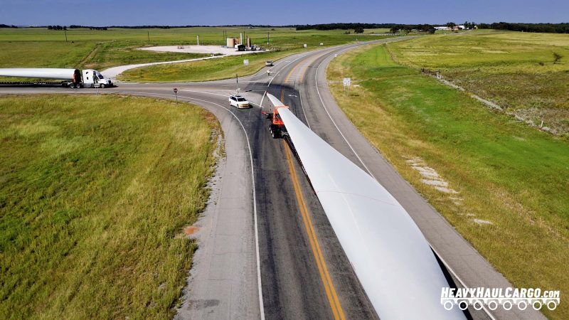 Heavy Haul Cargo Wind Logistics Transport