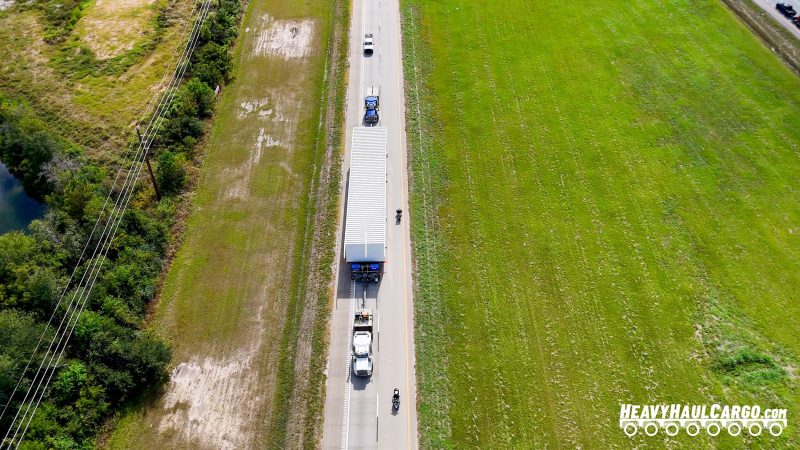 Modular Building Transport Heavy Haul Cargo
