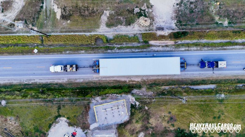 Modular Building Transport Heavy Haul Cargo