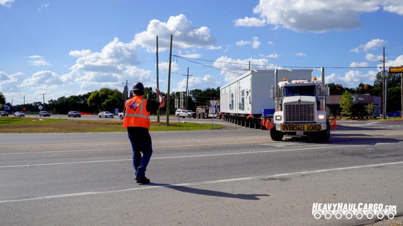Modular Building Transport Heavy Haul Cargo