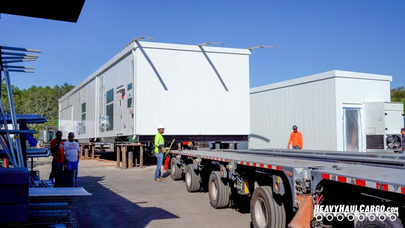 Moving Modular Buildings Heavy Haul Project Cargo