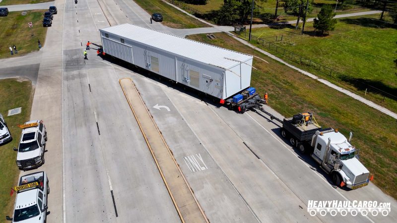 Transporting Modular Buildings Heavy Haul Project Cargo