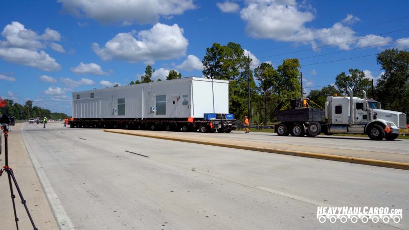 Transporting Modular Buildings Heavy Haul Project Cargo