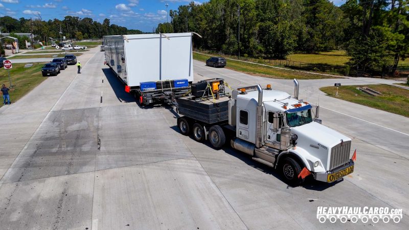 Transporting Modular Buildings Heavy Haul Project Cargo
