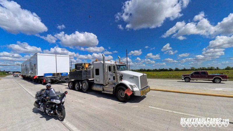 Transporting Modular Buildings Heavy Haul Project Cargo