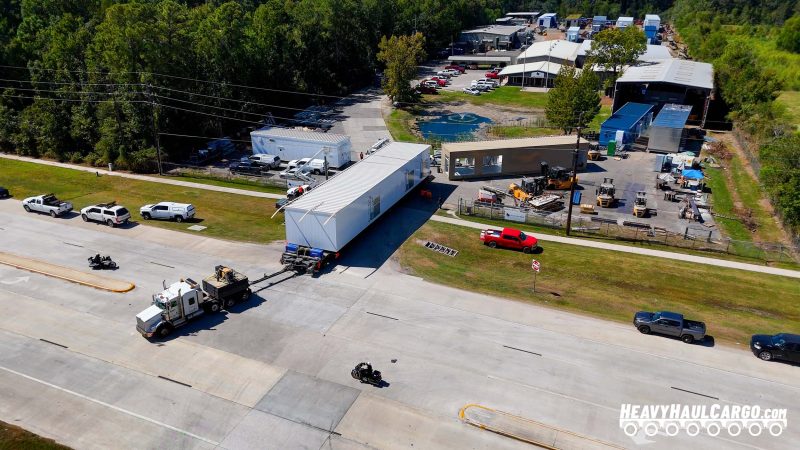 Transporting Modular Buildings Heavy Haul Project Cargo