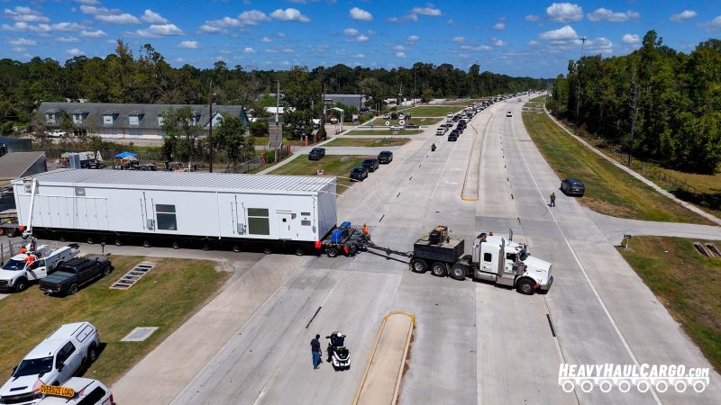 Transporting Modular Buildings Heavy Haul Project Cargo