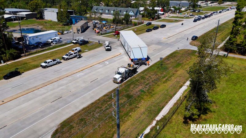 Transporting Modular Buildings Heavy Haul Project Cargo