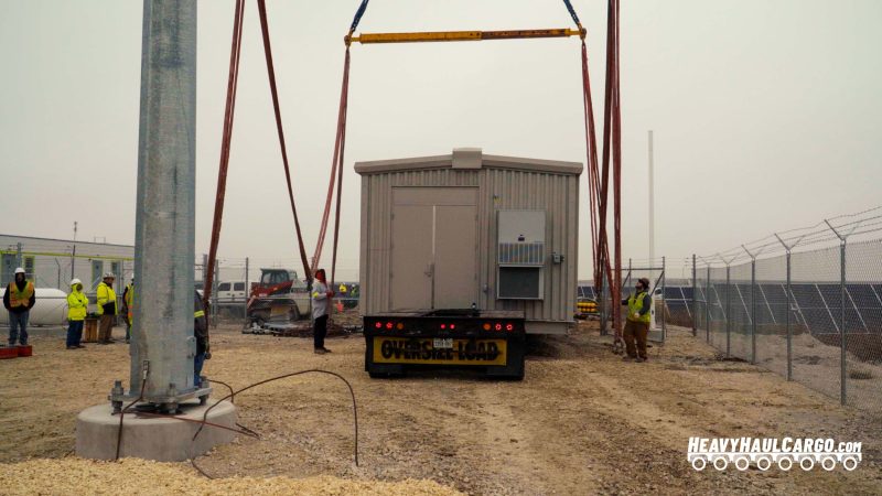 transport modular building equipment centers