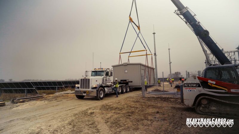 transport modular building equipment centers