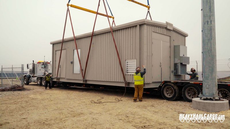 transport modular building equipment centers