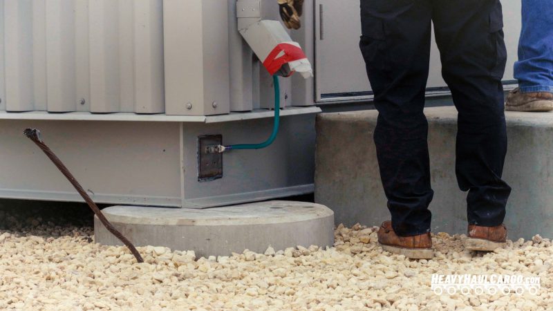 transport modular building equipment centers