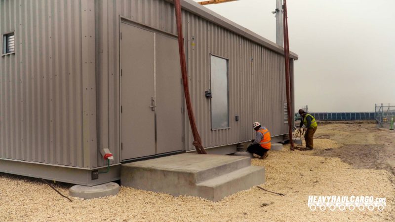 transport modular building equipment centers