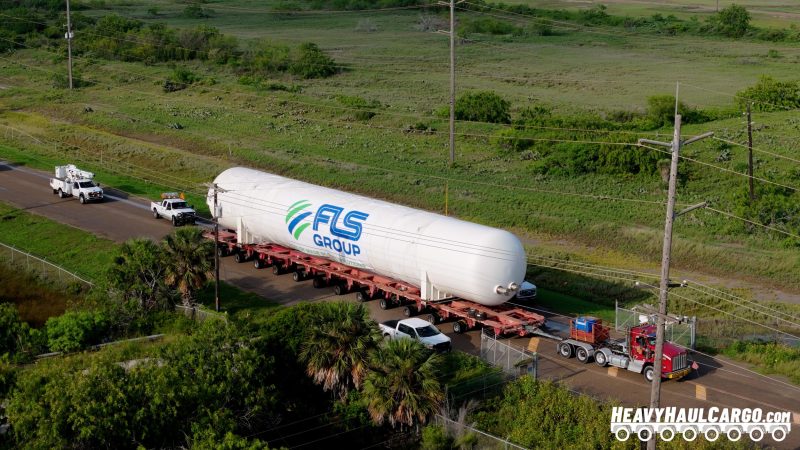 LNG heavy haul
