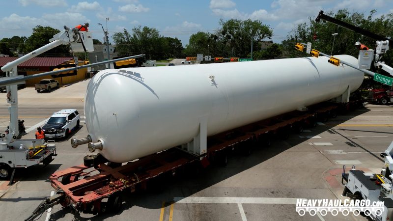 LNG heavy lift cargo