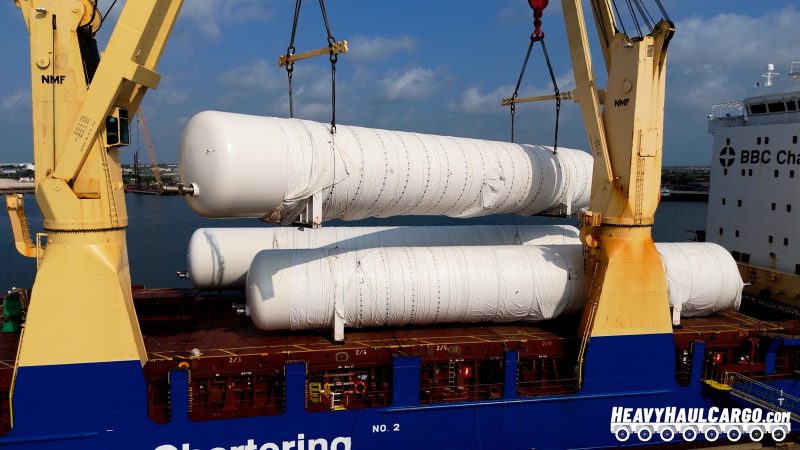 LNG tank transport