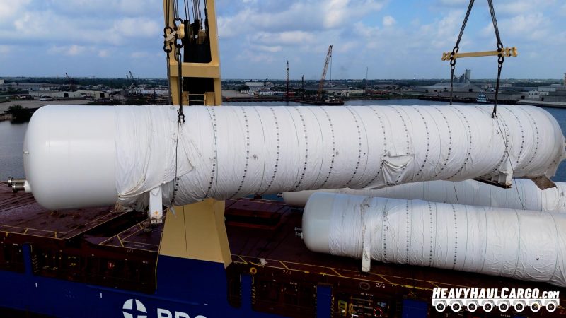 LNG tank transport