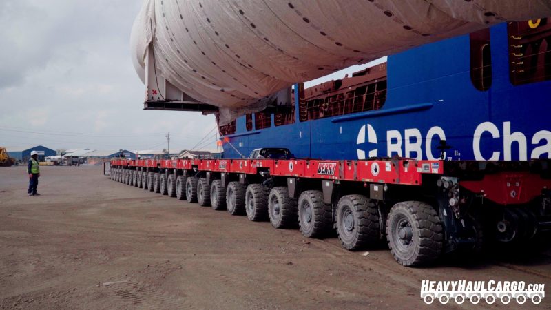 LNG tank transport