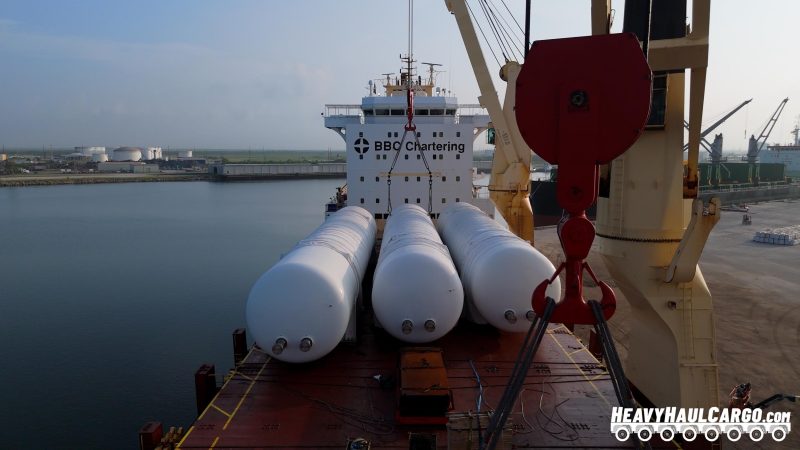 LNG tank transport