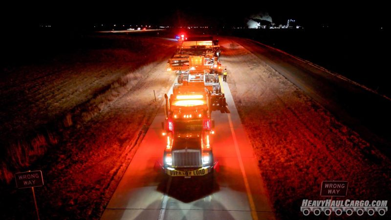 Boiler Transport Heavy-Haul-Cargo