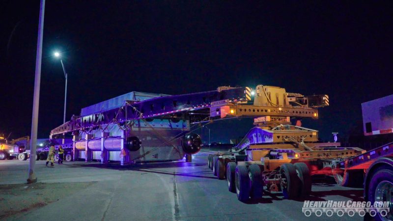 Boiler Transport Heavy-Haul-Cargo